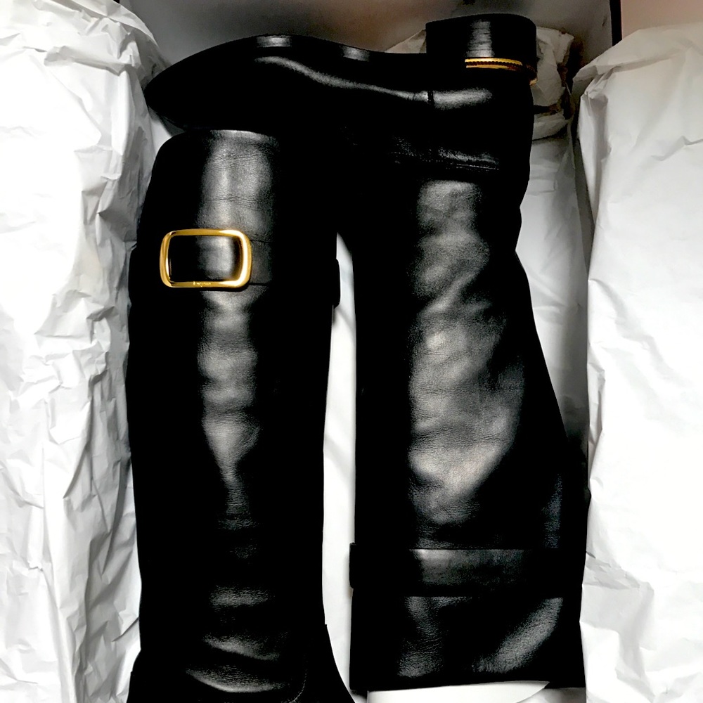 Salvatore ferragamo high boots